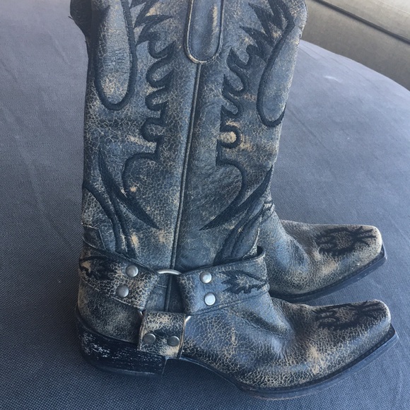 *RARE* Old Gringo Phoenix/ Biker Moto Boots - Picture 3 of 6